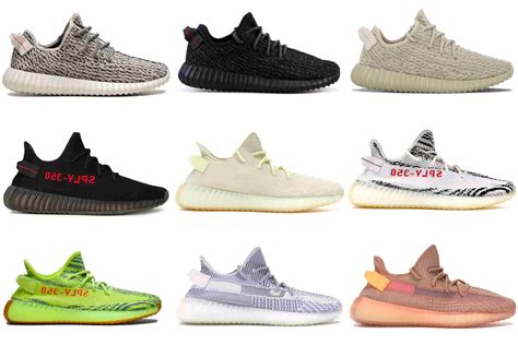 yeezy 350 all colors.